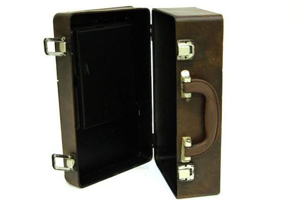 Dekoratif Metal Çerçeve Televizyon Temalı Vintage Hediyelik - 4