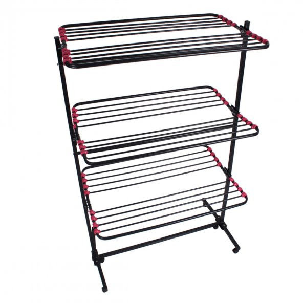 Kanat Triplex Üç Katlı Katlanabilir Çamaşır Kurutmalık Askı - 2