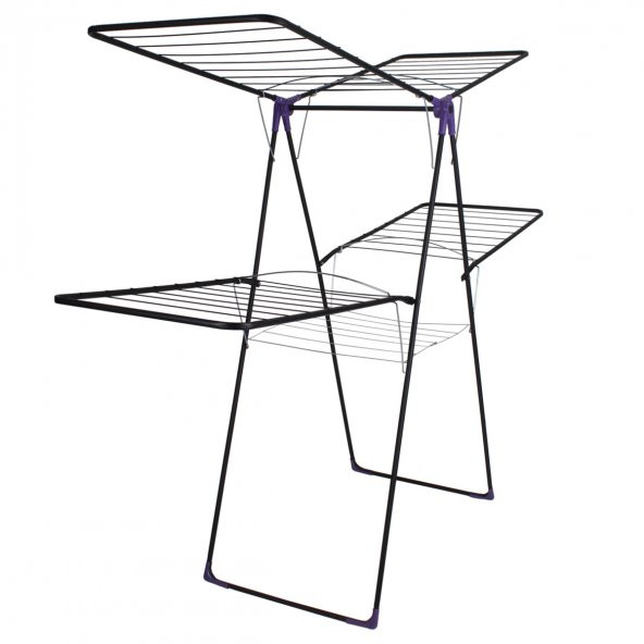 Massima Mega İki Katlı Çamaşır Kurutmalık Katlanabilir Askı - 2