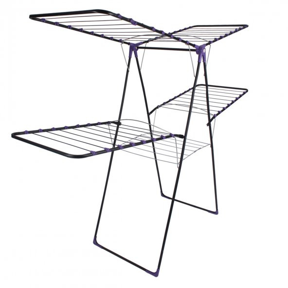 Massima Mega Lux İki Katlı Çamaşır Kurutmalık Katlanabilir Askı - 2