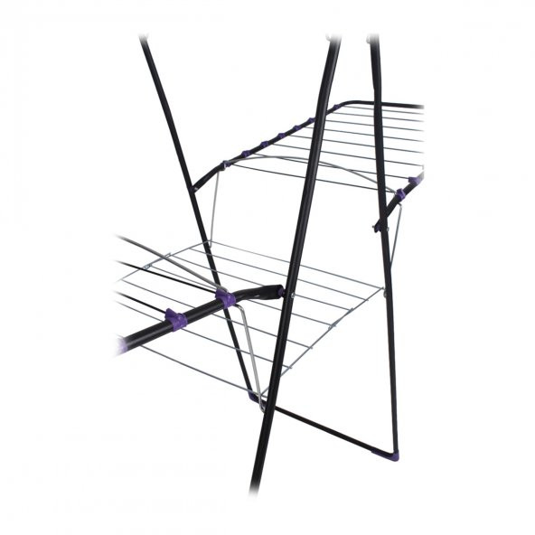 Massima Mega Lux İki Katlı Çamaşır Kurutmalık Katlanabilir Askı - 3