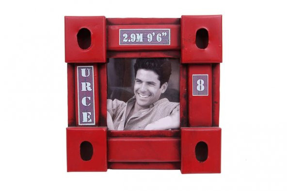 Dekoratif Metal Çerçeve Konteyner Temalı Hediyelik