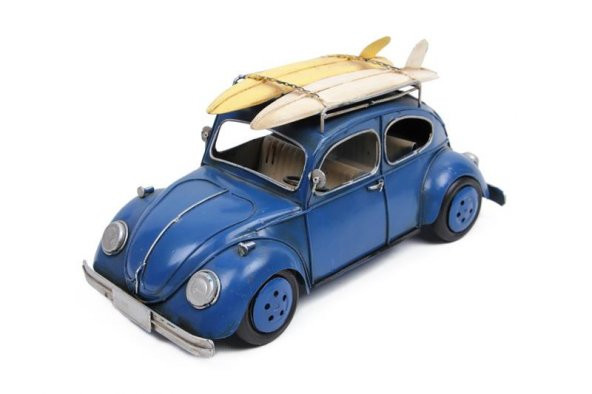 Dekoratif Metal Araba Vintage Ev Ofis Hediyelik - Resim 2