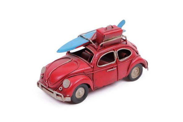 Dekoratif Metal Araba Vintage Ev Ofis Hediyelik - 2