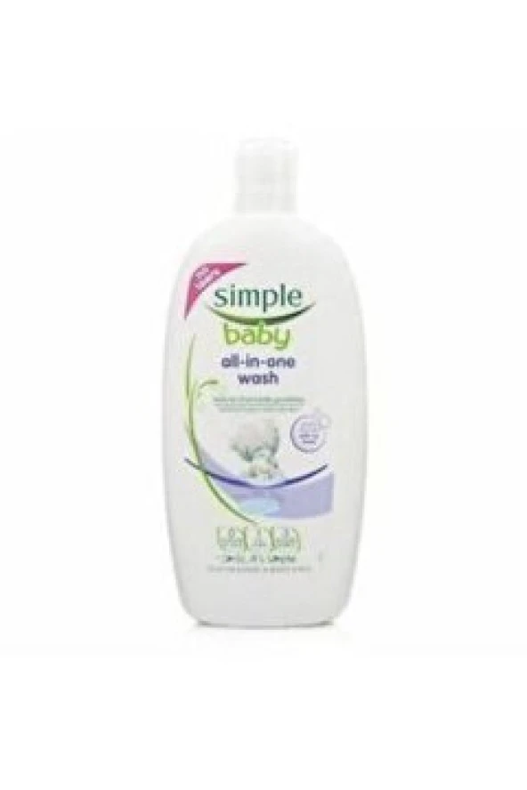 Simple Baby Saç ve Vücut Yıkama Şampuanı Hassas Cilt 300ml