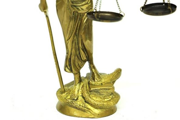 Adalet Kadını Terazili Biblo Dekoratif Hediyelik - Resim 4