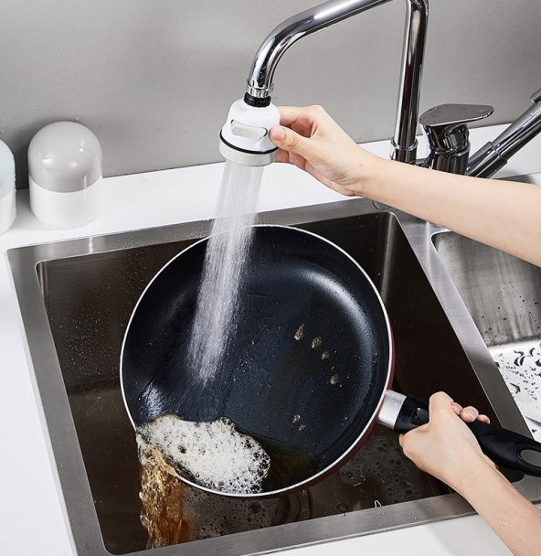 Musluk Başlığı 3 Fonksiyonlu Kademeli Modern Tasarım - 2