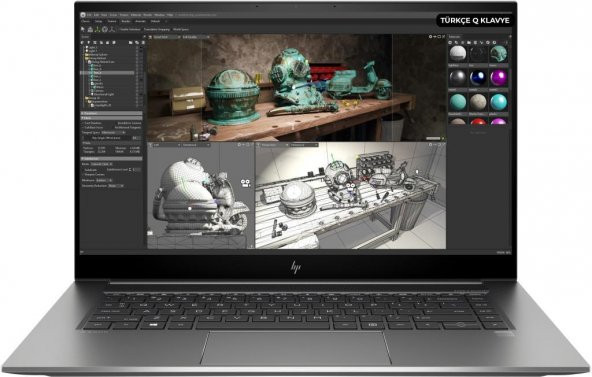 HP ZBook Studio G8 314G2EA i9-11950H 32GB 1TBSSD A3000 WP10 15.6" FullHD Taşınabilir İş İstasyonu