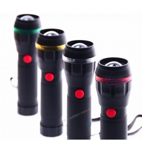 Zoomlu Fener Zenon Ledli Kamp Dağcı Fener Lamba - 3