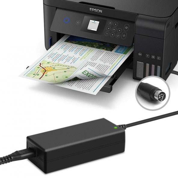 24 Volt Termal Printer Adaptörü 3 Pin - Resim 2