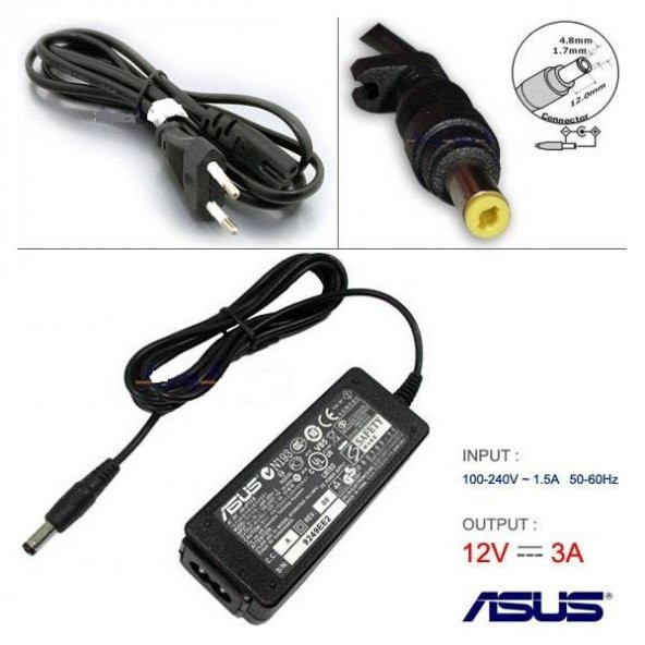 12 Volt 3 Amper Dc Adaptör