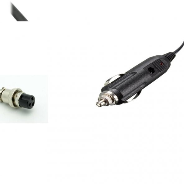 Mobil Printer Araç Çakmak Kablosu 1 metre ürün görseli