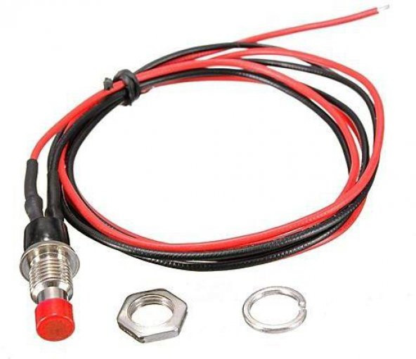 10 mm Metal Buton Kablolu - 2