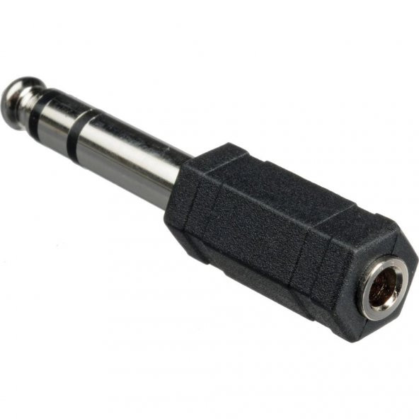 6.3 mm Stereo Erkek -3.5 mm Stereo Dişi Çevirici