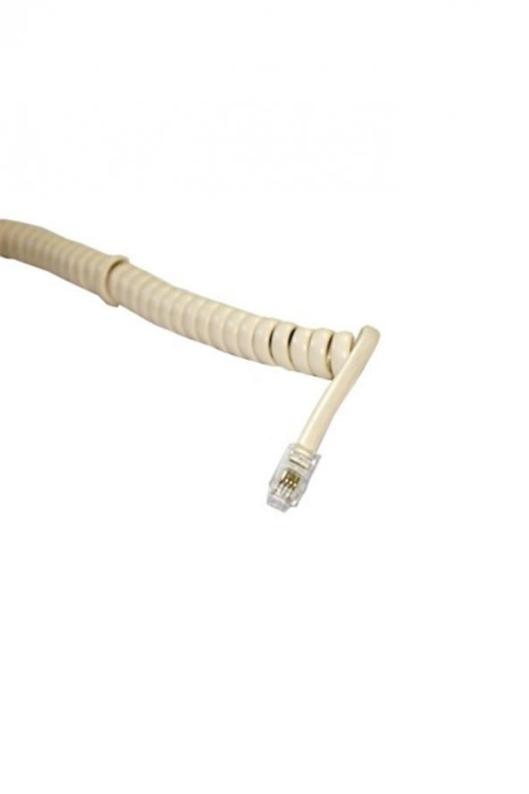 Telefon Ahize Kablosu Krem