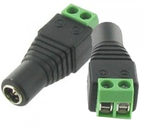 Dc Konnektör Dişi Klemensli ürün görseli