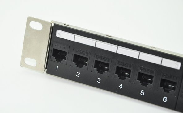 24 Port Pach Panel Modüler Dİşi-Dişi Ara Keystone Jacklı - 2