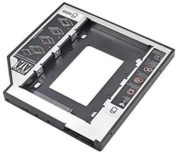 SATA to SATA 9.5mm Notebook Ekstra Hdd Yuvası