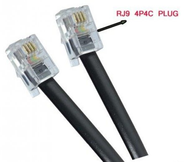 Rj9 4p/4c  Kablo 5 Metre ürün görseli