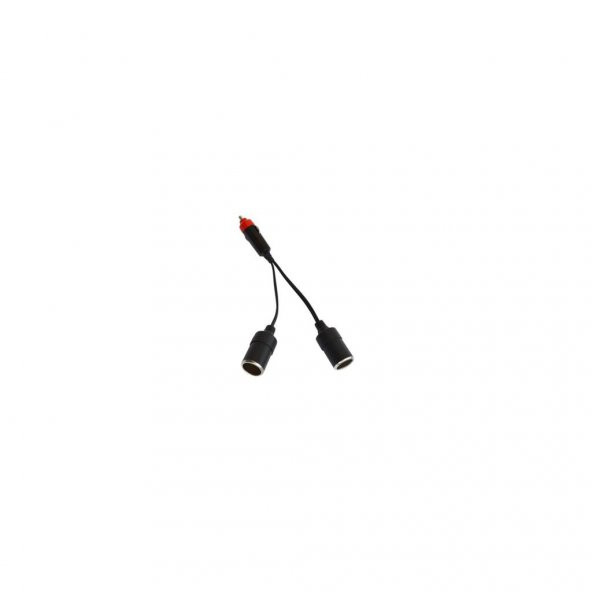 Platoon Araç Çakmaklık Çoklayıcı 2 Port Splitter Y Kablo - 2