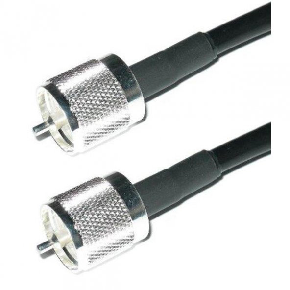 Pl-259 Uhf Erkek-Erkek Kablo 15 Metre
