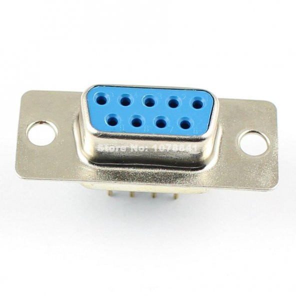 9 pin dişi konnektör+ kapak - Resim 2