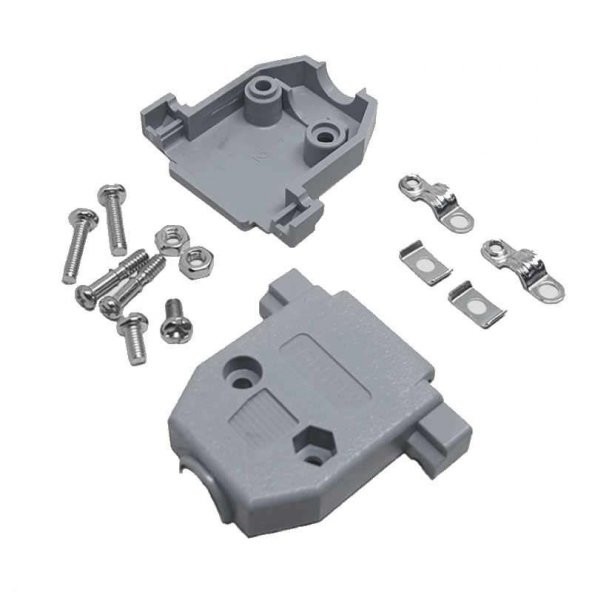 25 Pin Dişi D-Sub Konnektör+kapak
