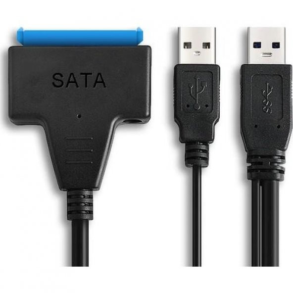 USB 3.0 To Sata 2.5" 3.5" HDD KABLO12V Power Adaptörlü - 2