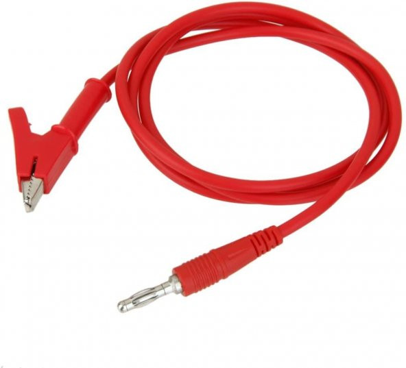 Banana - Krokodil Test Kablosu 1 metre - Resim 2