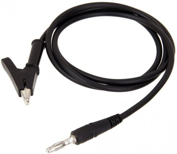 Banana - Krokodil Test Kablosu 1 metre - Resim 3