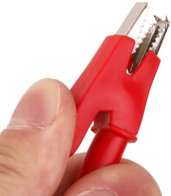 Banana - Krokodil Test Kablosu 1 metre - Resim 5