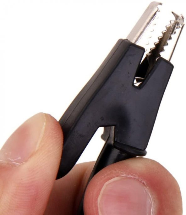 Banana - Krokodil Test Kablosu 1 metre - Resim 6