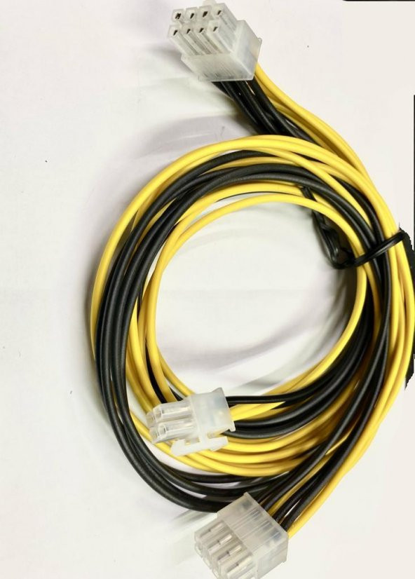8 Pin to 8 Pin+4 Pin Cpu Modüler Power kablo 60 cm ürün görseli