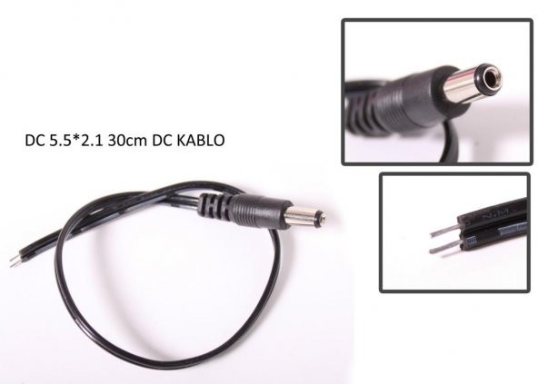 Kamera Dc Kablo 5 adet
