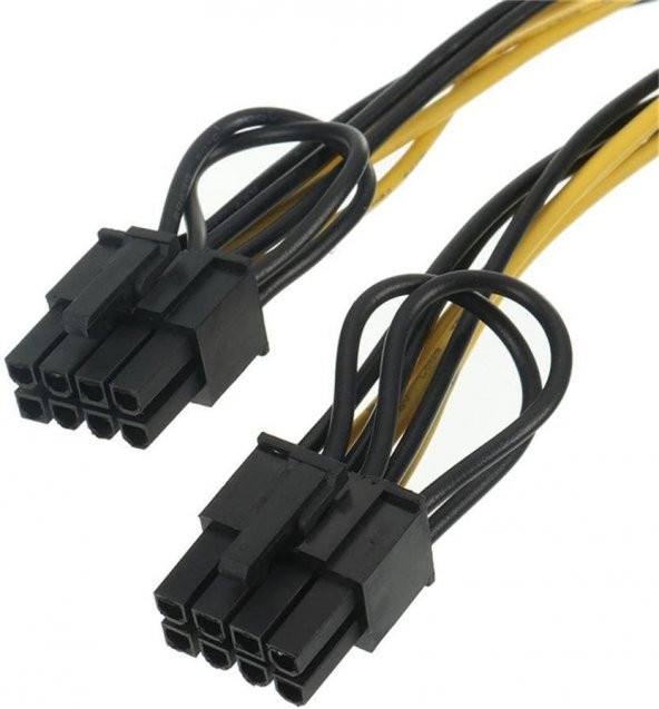 8 pin cpu - 2x8 pin Pcı-e Çevirici Kablo - Resim 8