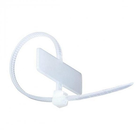 Etiketli Kablo Bağı 10 cm 20 adet