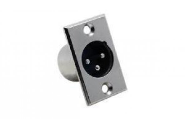 3 Pin xlr erkek şase ürün görseli