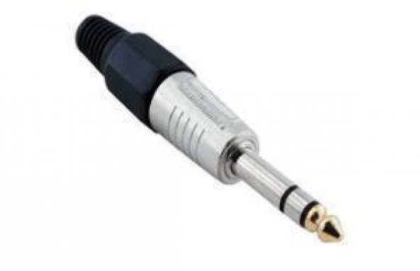6.3 mm stereo erkek jack Kaliteli ürün görseli