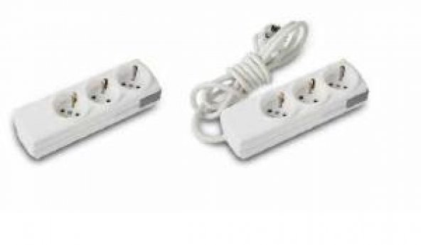 3 LÜ TOPRAKLI GRUP PRİZ 5 MT ürün görseli