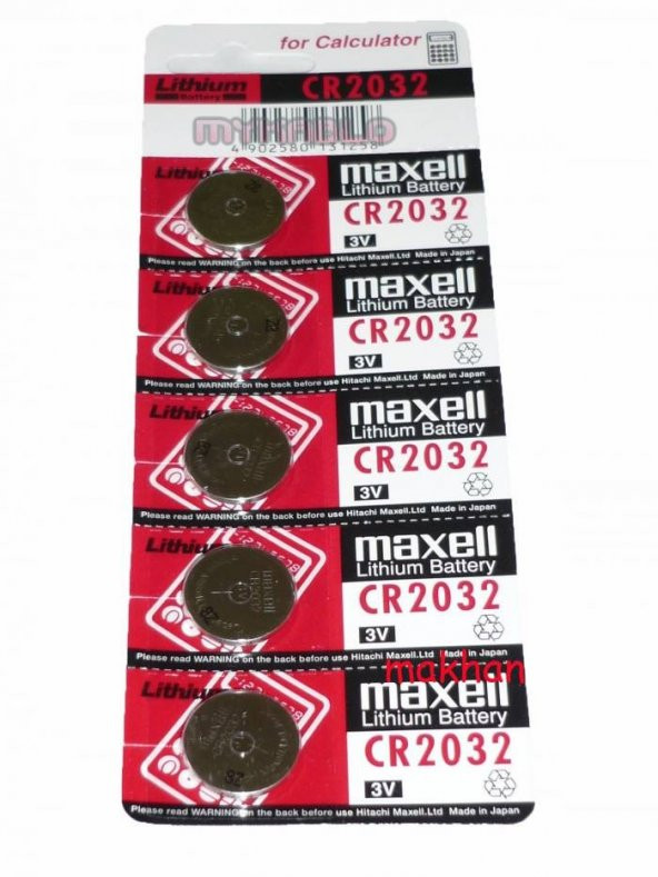 2032 Anakart Pili 10 adet ürün görseli