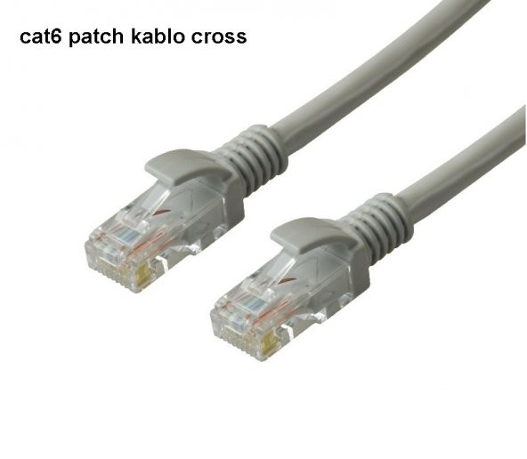 Cross Cat6 Patch Kablo 7 mt