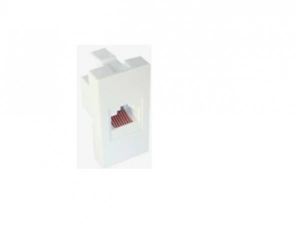 Cat6 Priz Modülü Dişi-Dİşi  22.5x45 mm - 1