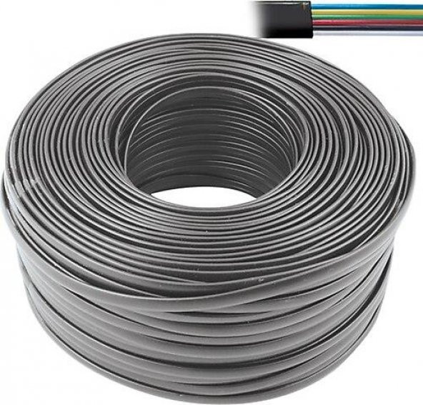 8 li Yassı Data Kablosu 100 Metre - 2