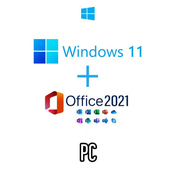 Windows 11 Pro Key + Office 2021 Pro Plus Key / Retail Key / Online