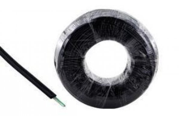 6 lı Yassı Telefon Kablosu 100 Metre - Resim 2