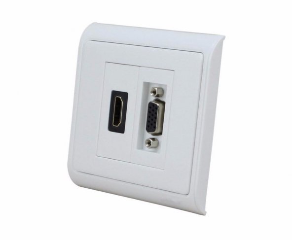 Hdmı-Vga Duvar Prizi ürün görseli