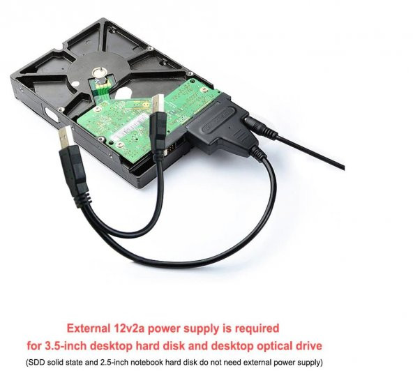 USB Sata adaptör Adaptör Girişli - 7