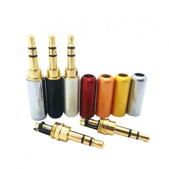 3.5mm Stereo Jack metal (kaliteli) - Resim 2