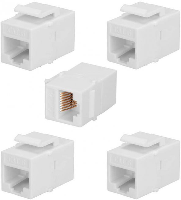 Cat6 Modüler Keystone Jack Dişi-Dişi