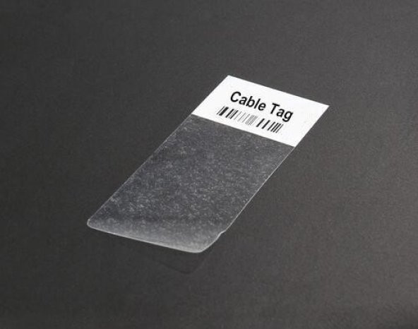 Kablo İşaretleme Etiketi Yapışkanlı 10 adet - Resim 2